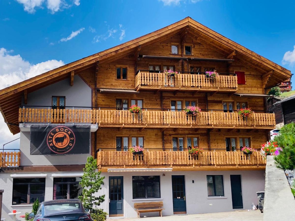 Alte Bock 2.0 Bed & Breakfast Grachen Exterior photo